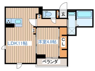 D-ROOM白萩町の物件間取画像